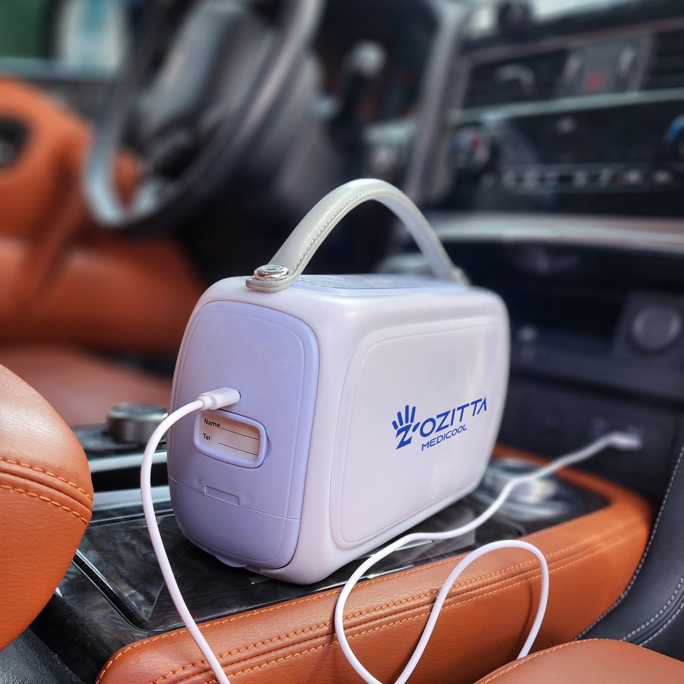 الثلاجة الصغيرة المحمولة من زوزيتا، ثلاجة تبريد للسفر. 