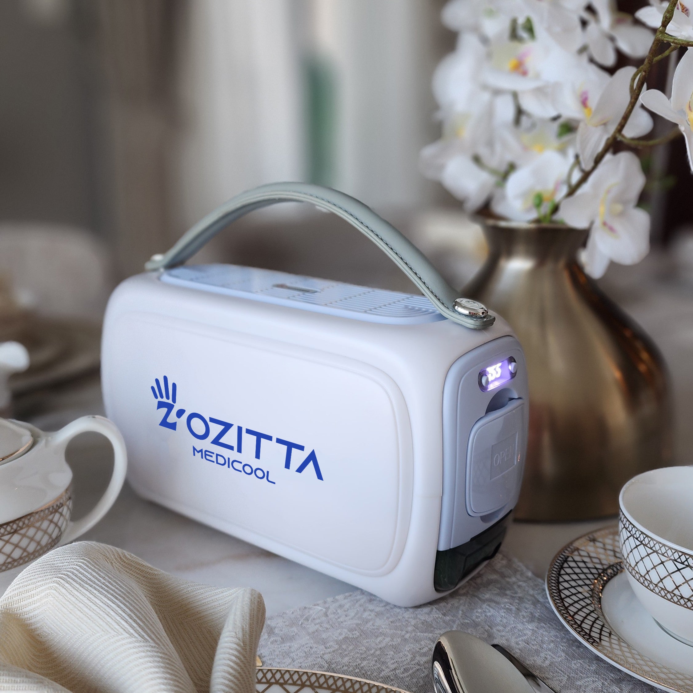 الثلاجة الصغيرة المحمولة من زوزيتا، ثلاجة تبريد للسفر. 