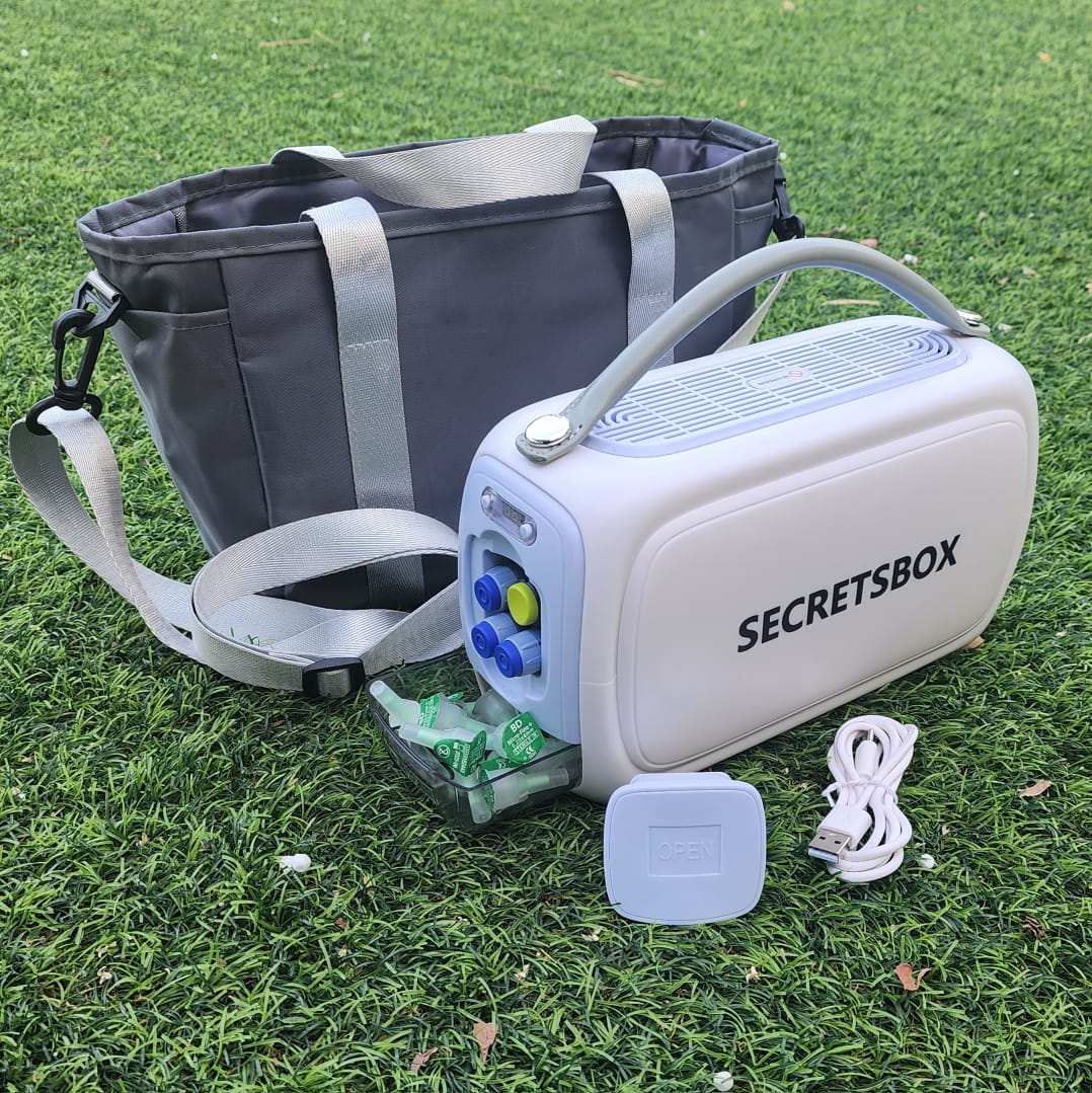Insulin Portable Fridge, Medicine Cooler Travel Case. - zozitta