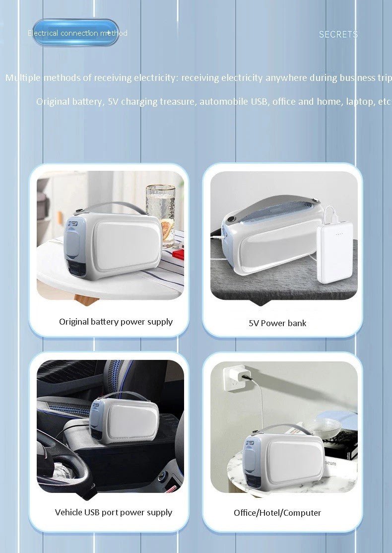 Insulin Portable Fridge, Medicine Cooler Travel Case. - zozitta